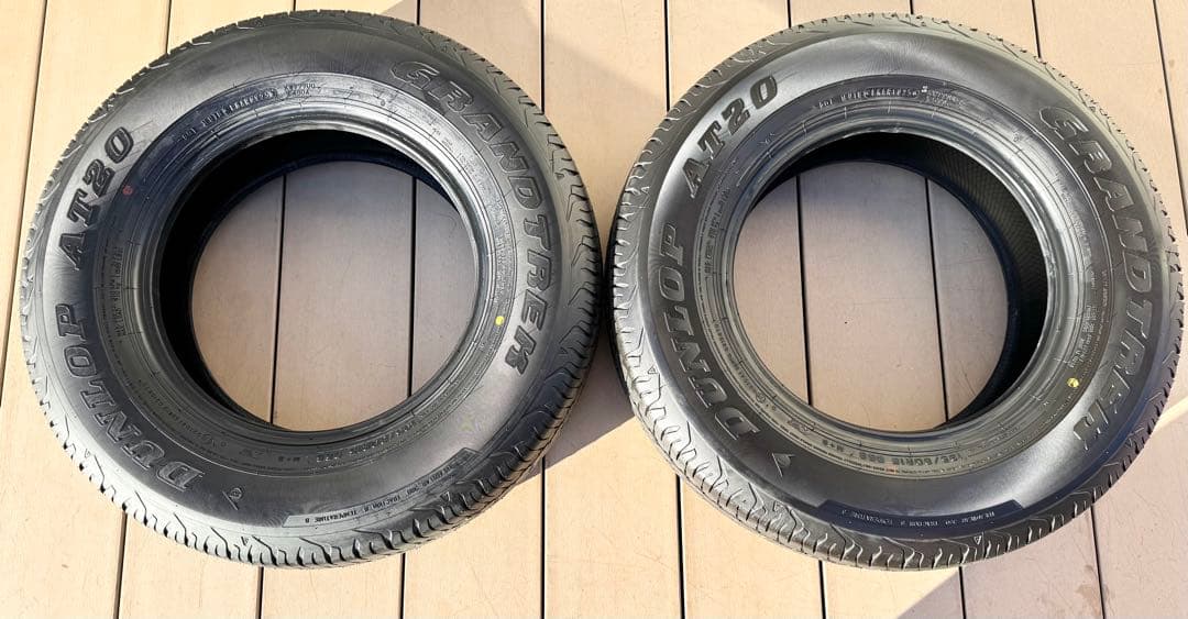 新車外し GRANDTREK AT20 195/80R15 ジムニー シエラ