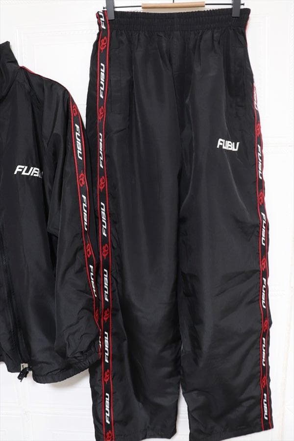 S*Z様 FUBU セットアップ　ナイロン　ブラック