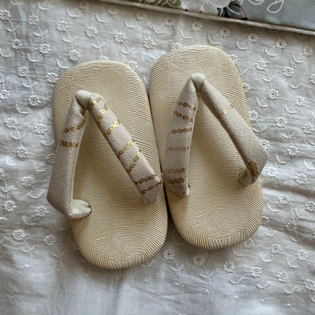 七五三　3歳 男の子 フルセット　ベージュ 金彩×ミント七宝 ひよこ商店