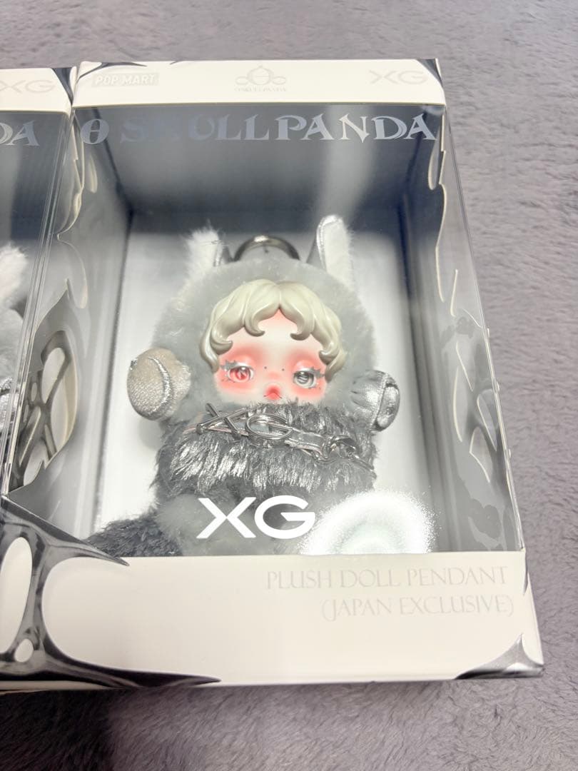 POPMART XG スカルパンダ ぬいぐるみペンダント2個　正規品