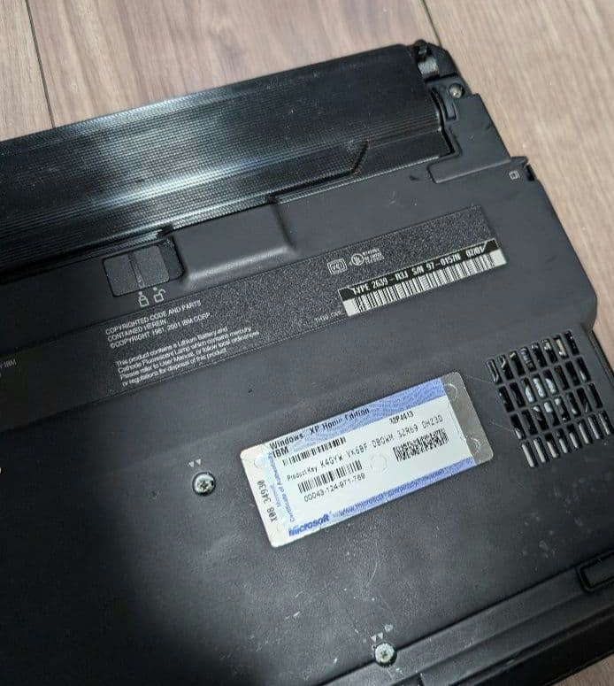 IBM ThinkPad s30 ピアノブラック限定品