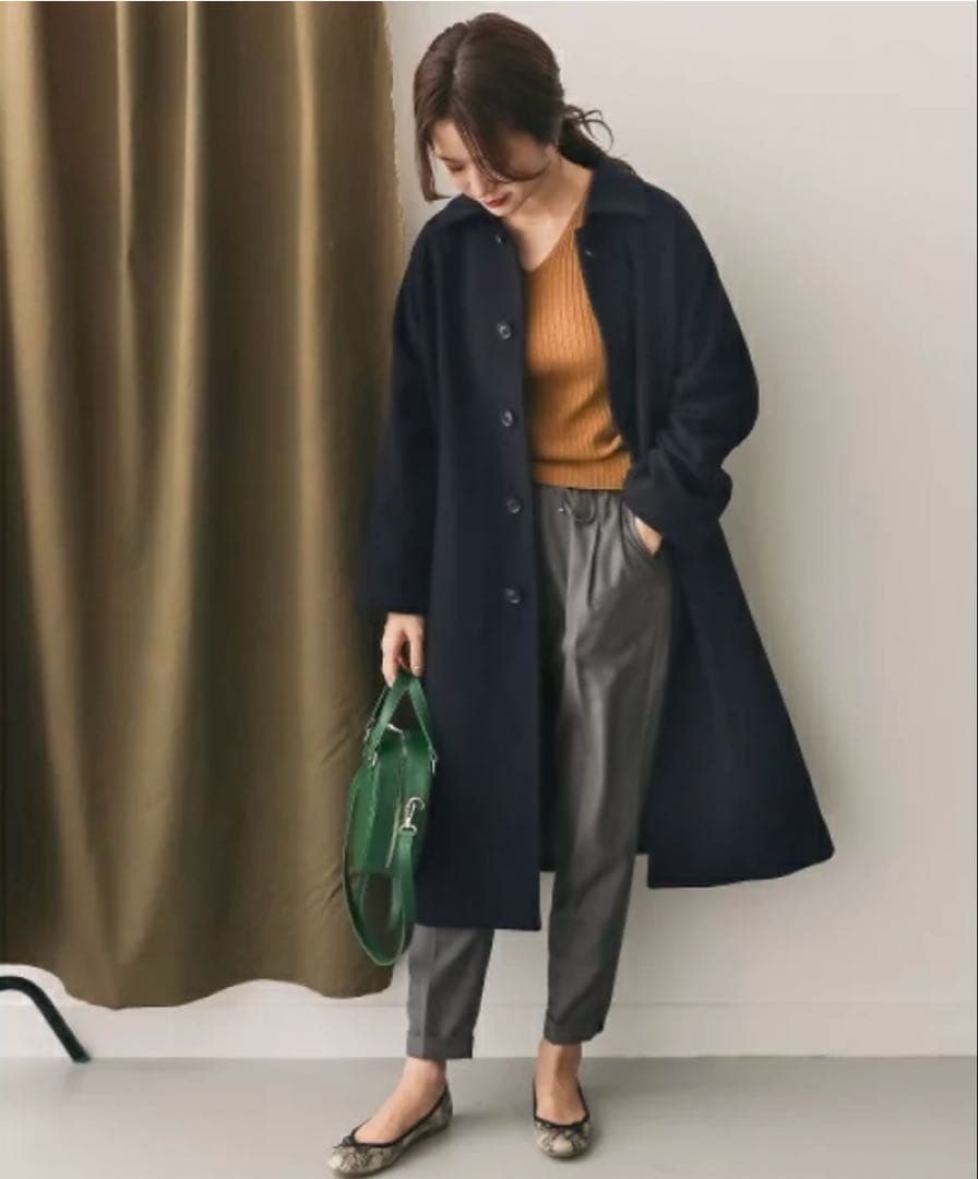 【美品】アーバンリサーチ　ネイビー　ロングコート