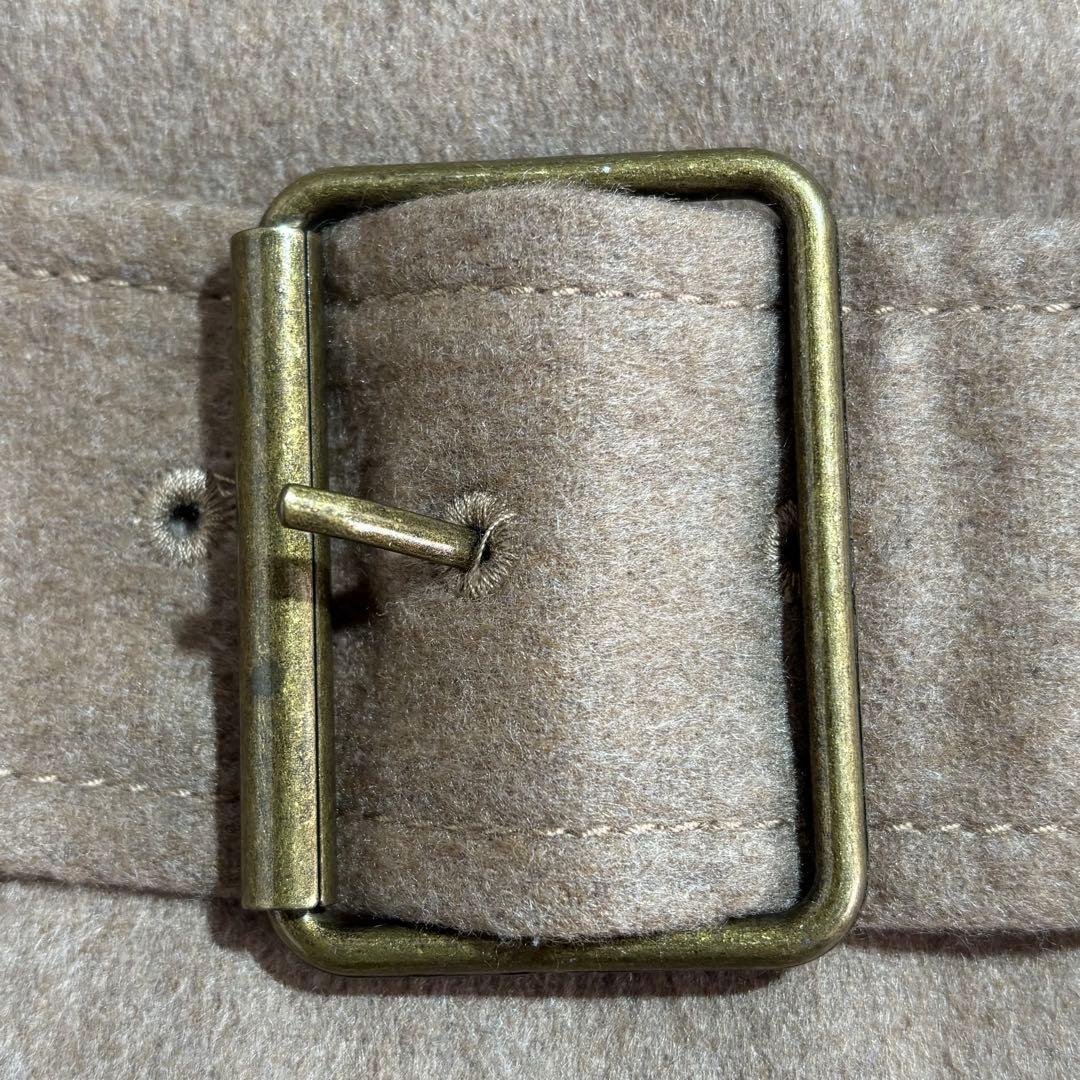 極美品 セオリー カシミヤ100% 絹 ベルテッドコート　ダブルトレンチコート