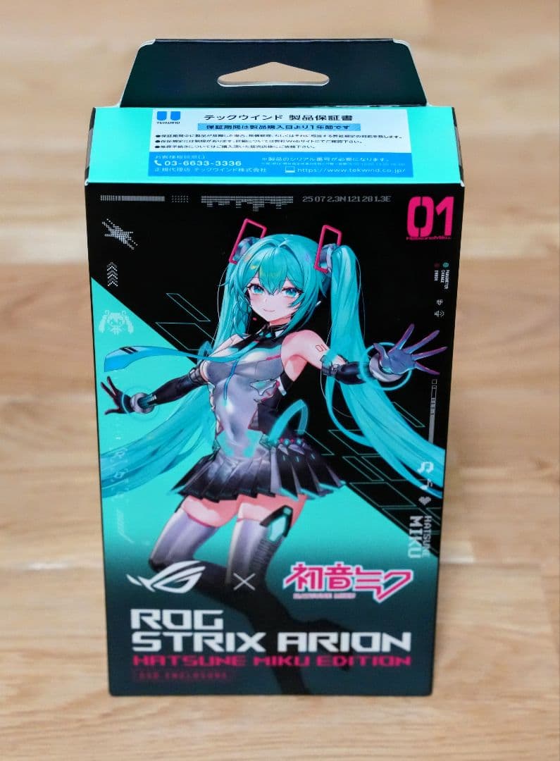 ASUS 初音ミク ROG STRIX ARION