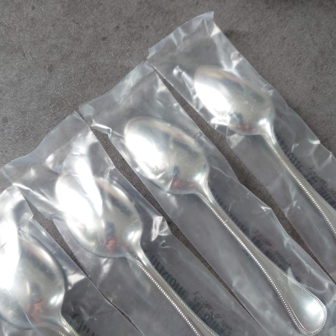 クリストフル パール コーヒースプーン 未開封 6点 紙箱入り