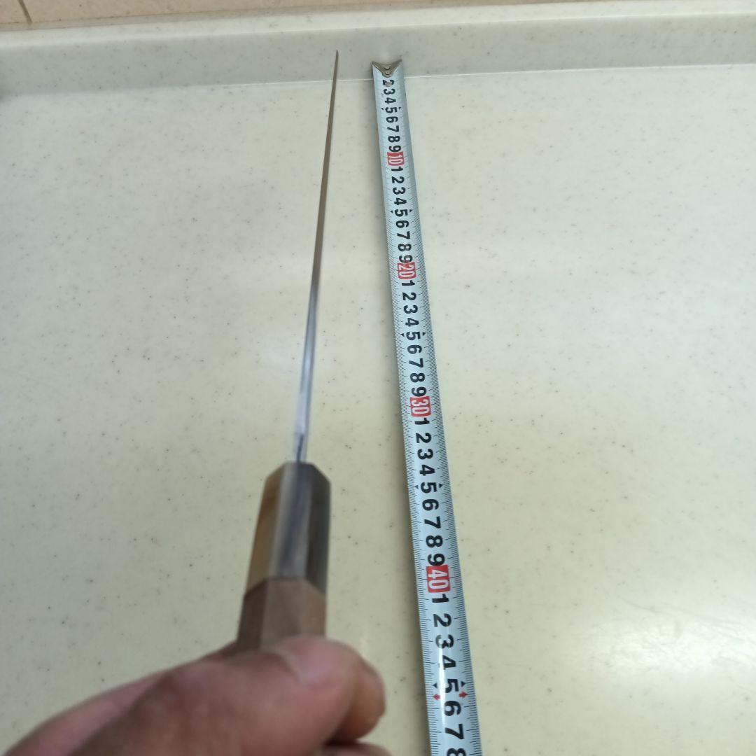 義門さんの刃渡り約32cmの蛸引き包丁