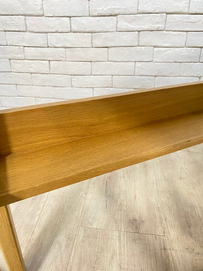 【東京都内23区配送無料】　無印良品 オーク　無垢材　デスク 机