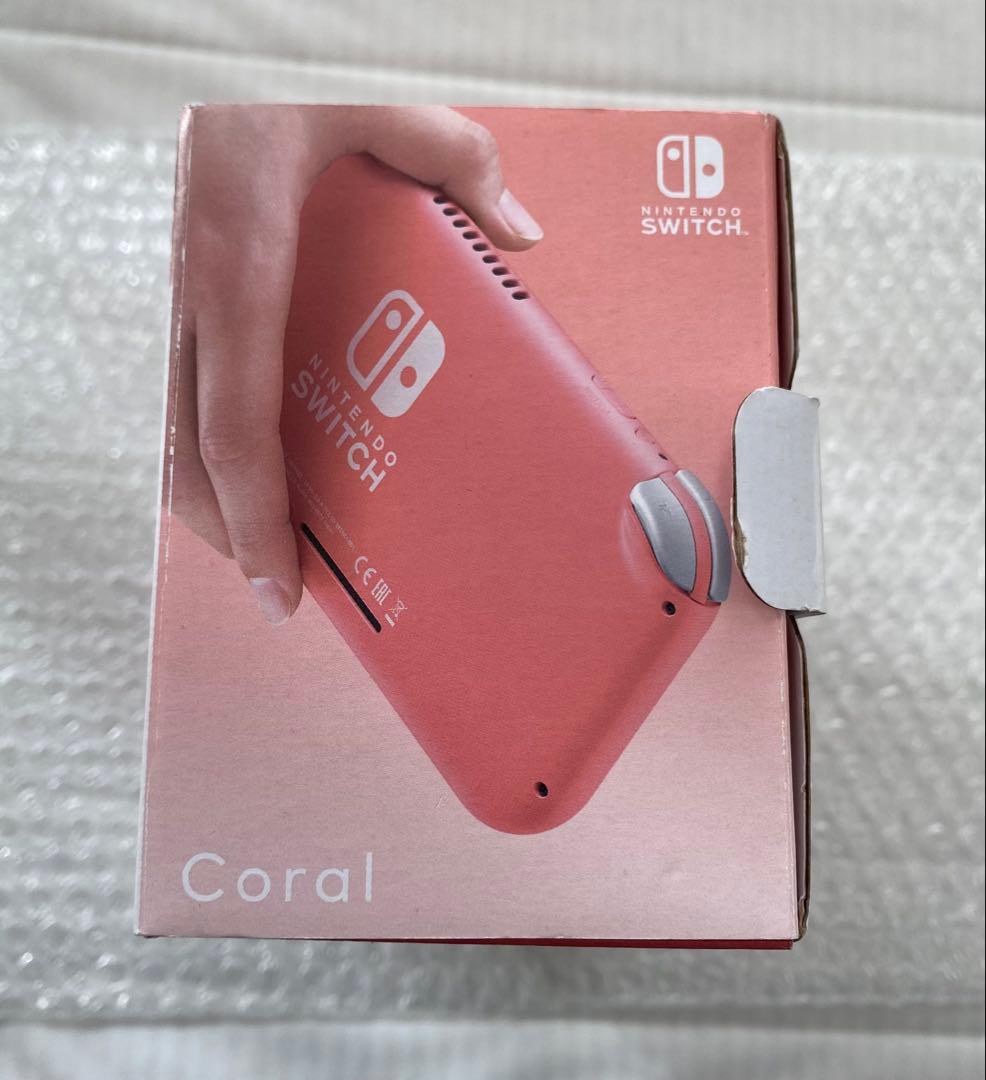 【動作確認済】Nintendo Switch Lite コーラル ピンク