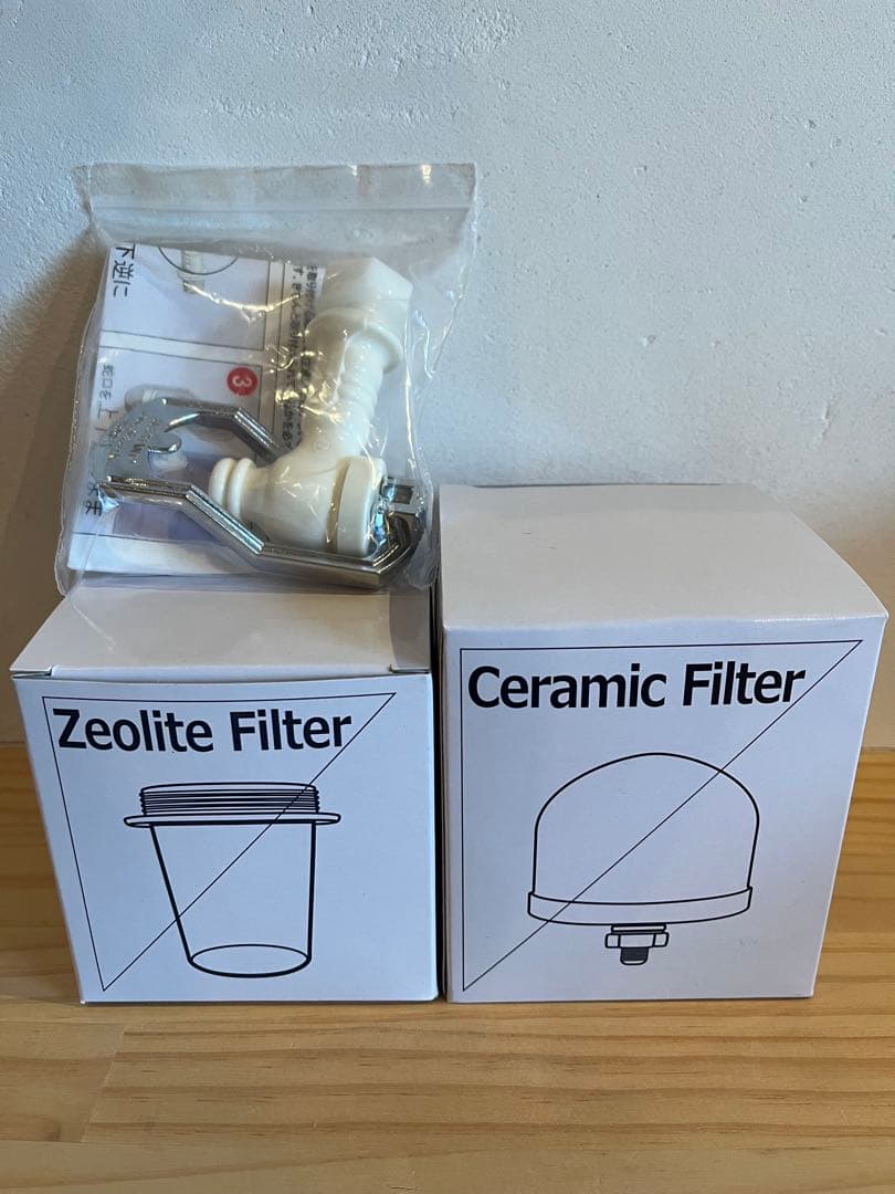 セラミックフィルター　ゼオライトフィルター　蛇口　ライフエッセンス２本