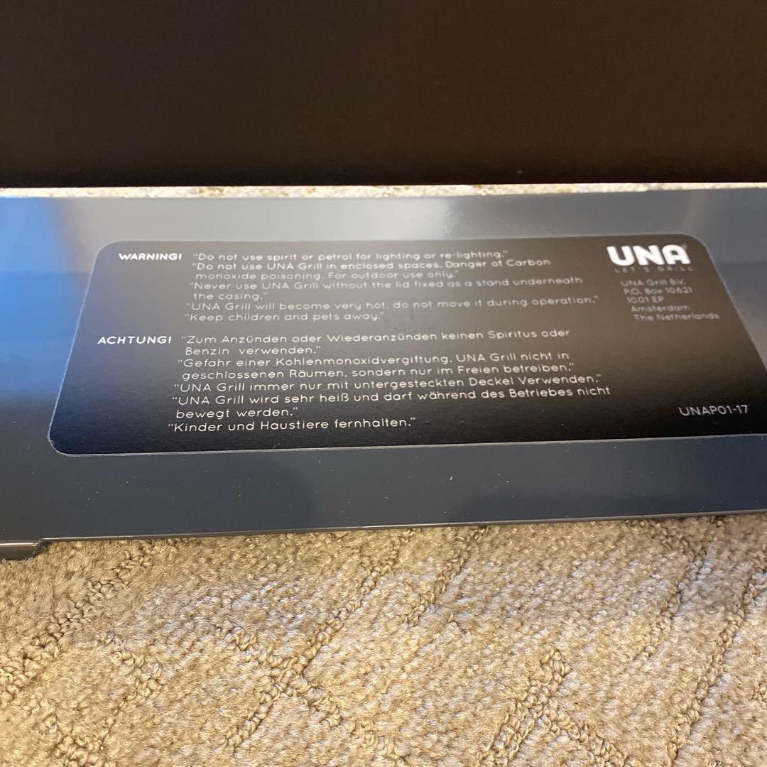 ポータブルアウトドアグリル UNA Grill