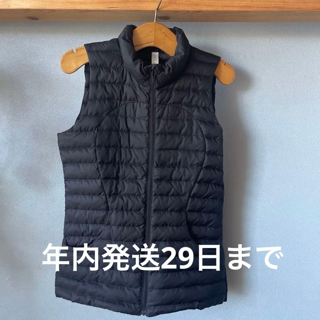 ルルレモン　ダウンベスト　ブラック6