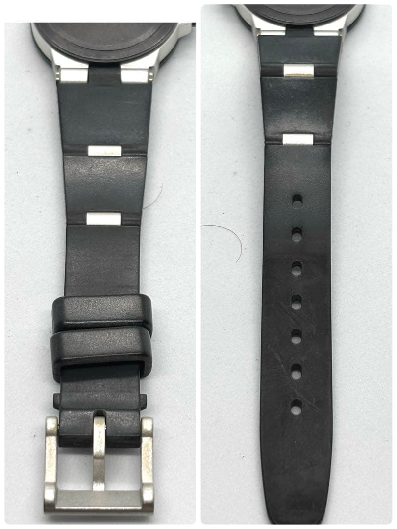 【美品/稼動】ブルガリ AL29TA アルミニウム デイト クォーツ レディース