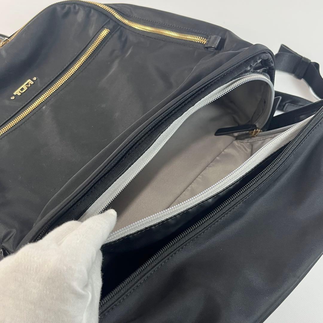 TUMI リュック　VOYAGEUR カーソン　ナイロン　ブラック