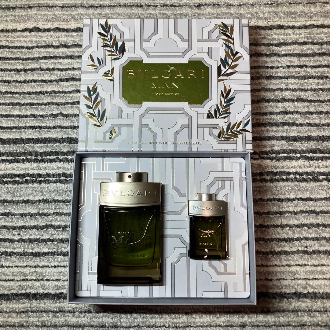 【未使用品】ブルガリ マン ウッド エッセンス コフレセット