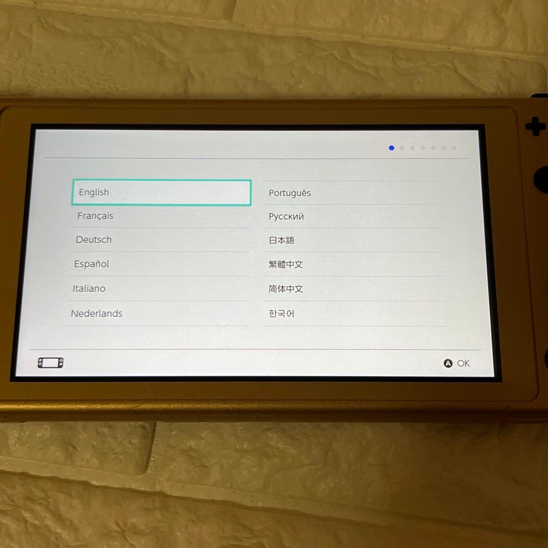 Nintendo Switch Lite ゼルダ 本体のみ ゴールド