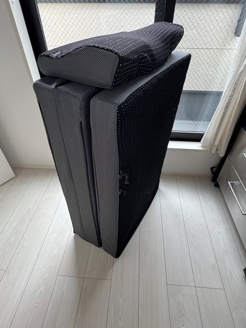 GOKUMIN マットレス 2層構造厚さ10cm ＋低反発枕 4段階高さ調整機能