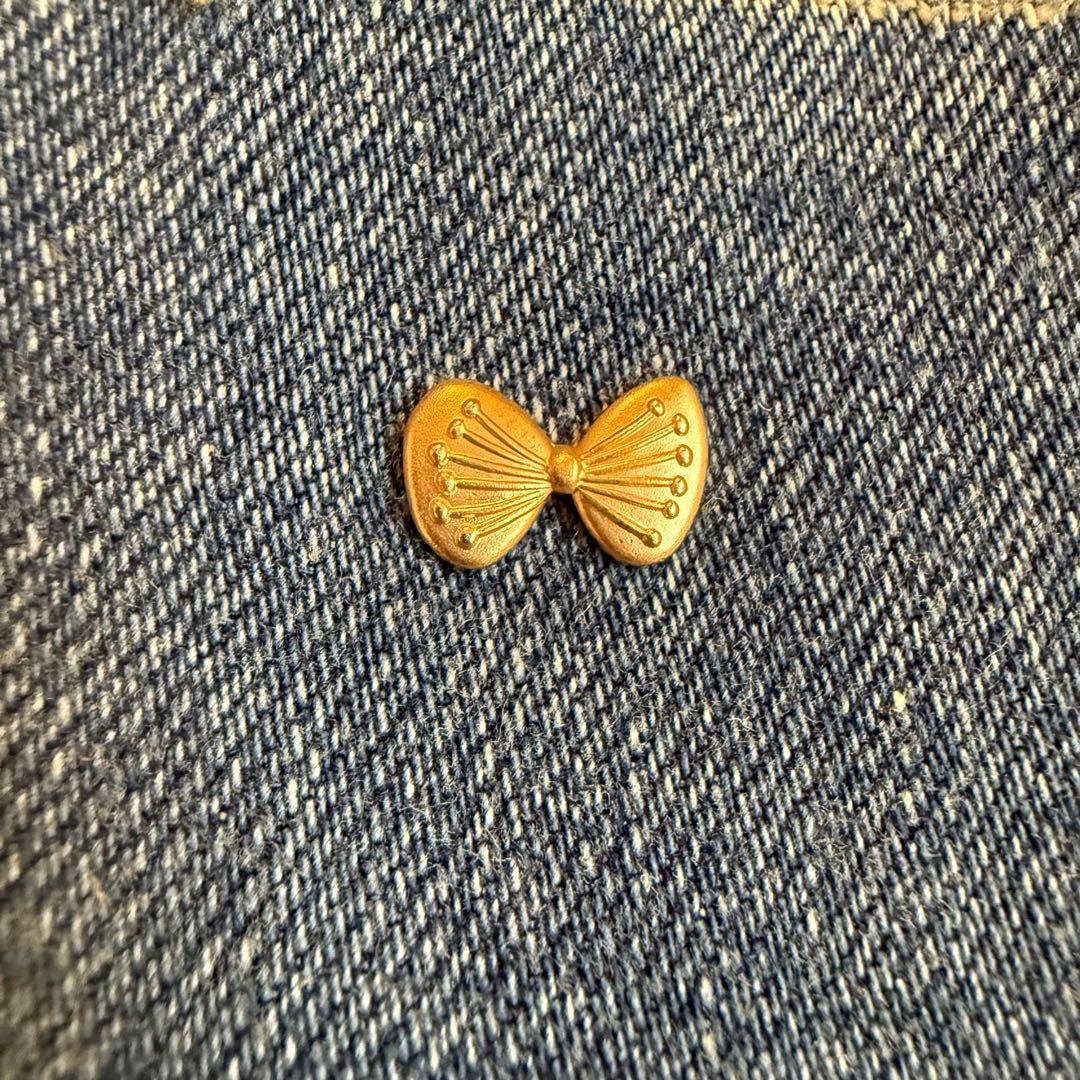 美品☆ミナペルホネンalwaysデニム ワイドパンツブルー 40