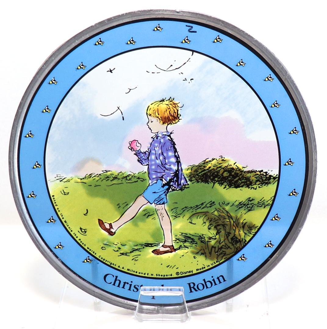 くまのプーさん クリストファー・ロビン ディズニー公式ヴィンテージステンドグラス