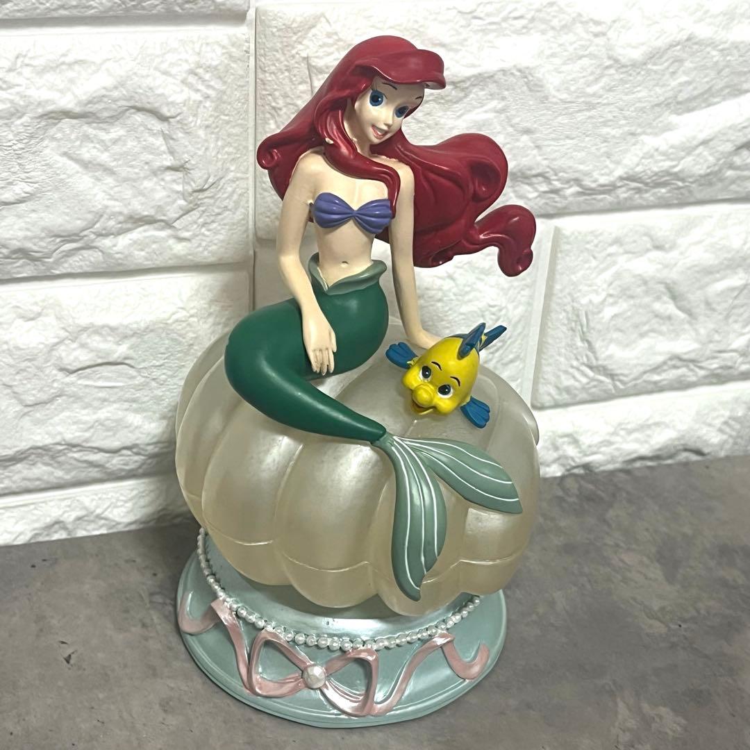 希少 レア アリエル LEDライト 貝殻型 約15cm