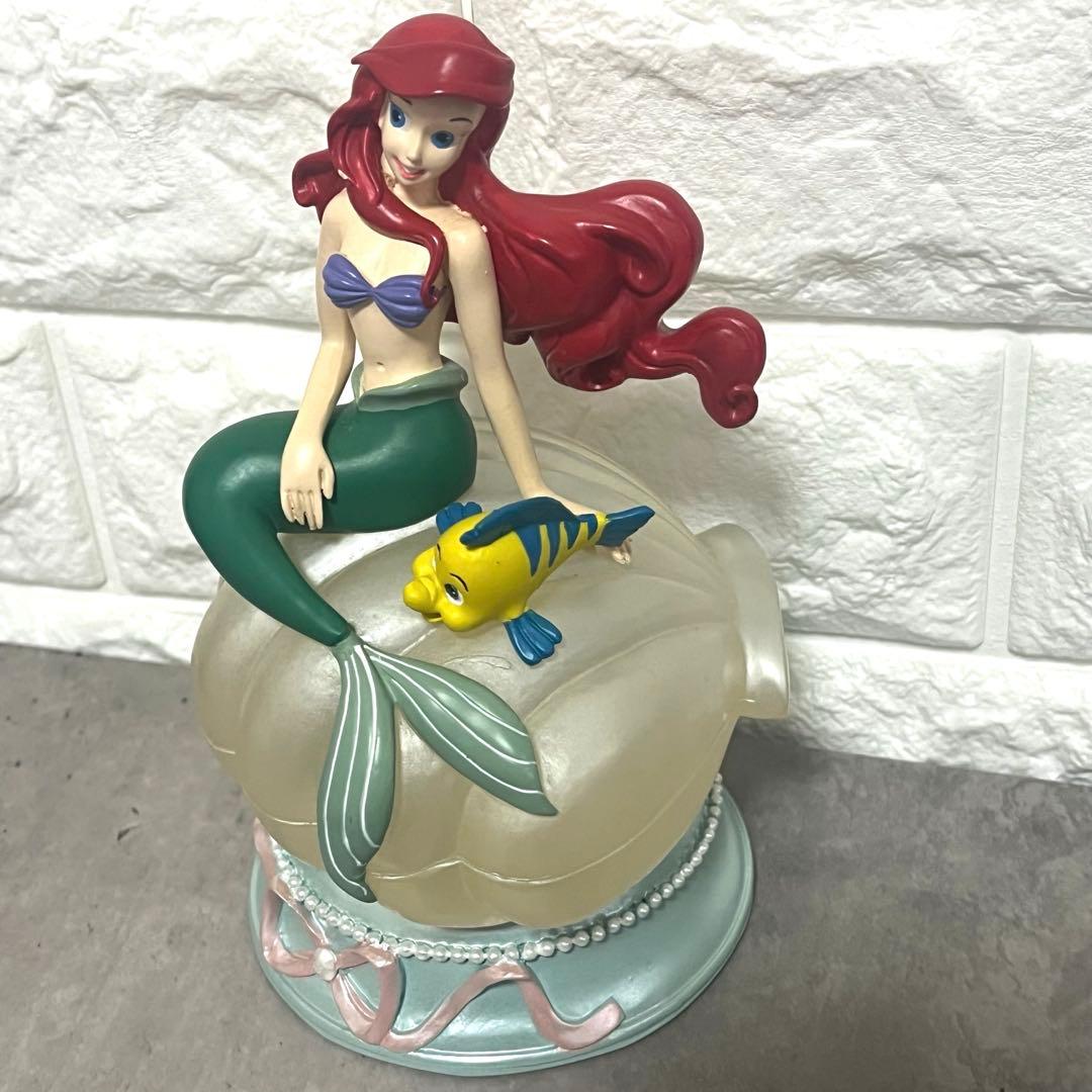 希少 レア アリエル LEDライト 貝殻型 約15cm