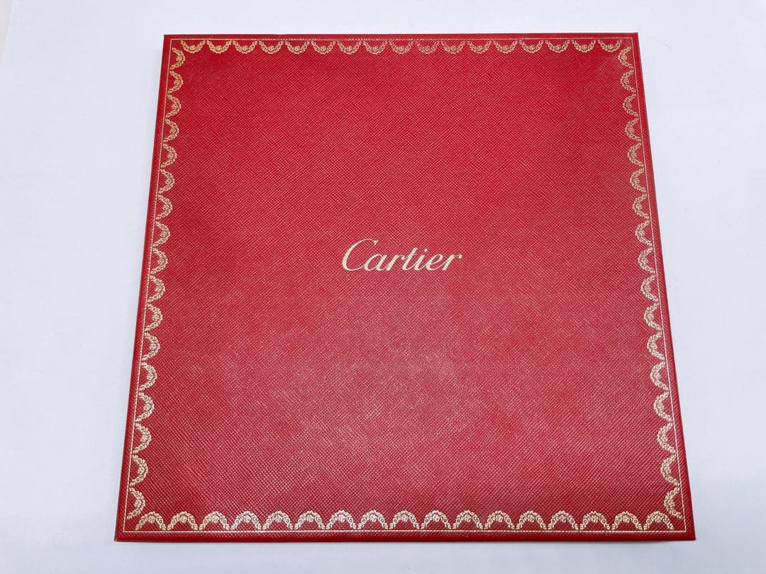 H*a様 Cartier スカーフ シルク 正方形 ブルー系 大判 カルティエス