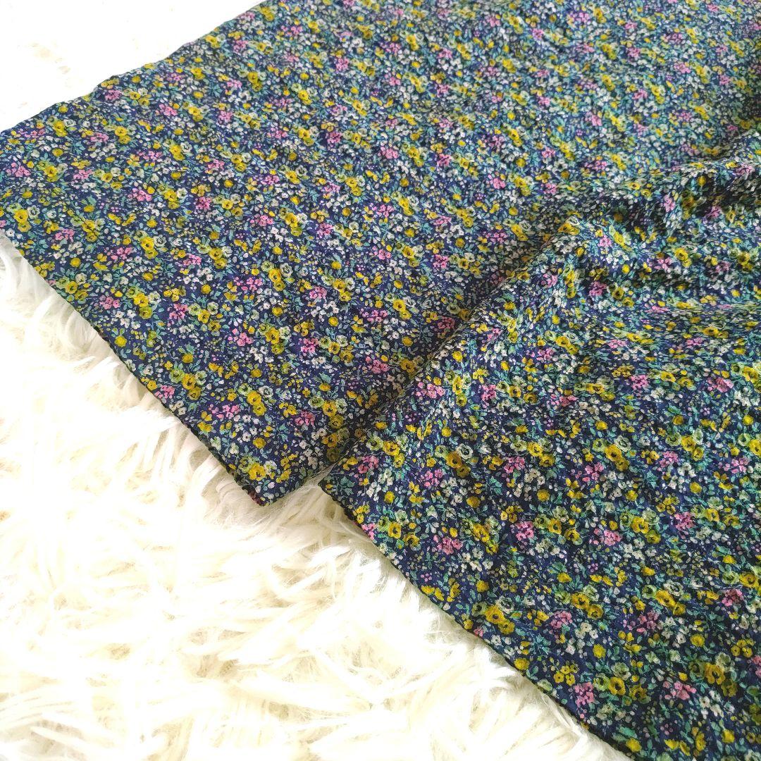 【美品】 かぐれ　リバティ　オールインワン　小花柄　オーバーオール　サロペット