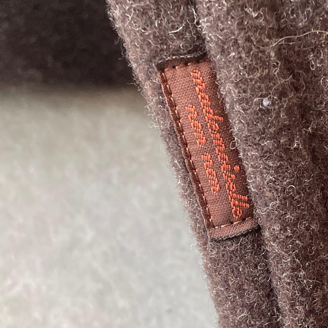 美品 マドモアゼルノンノン フード ダッフルコート ブラウン M