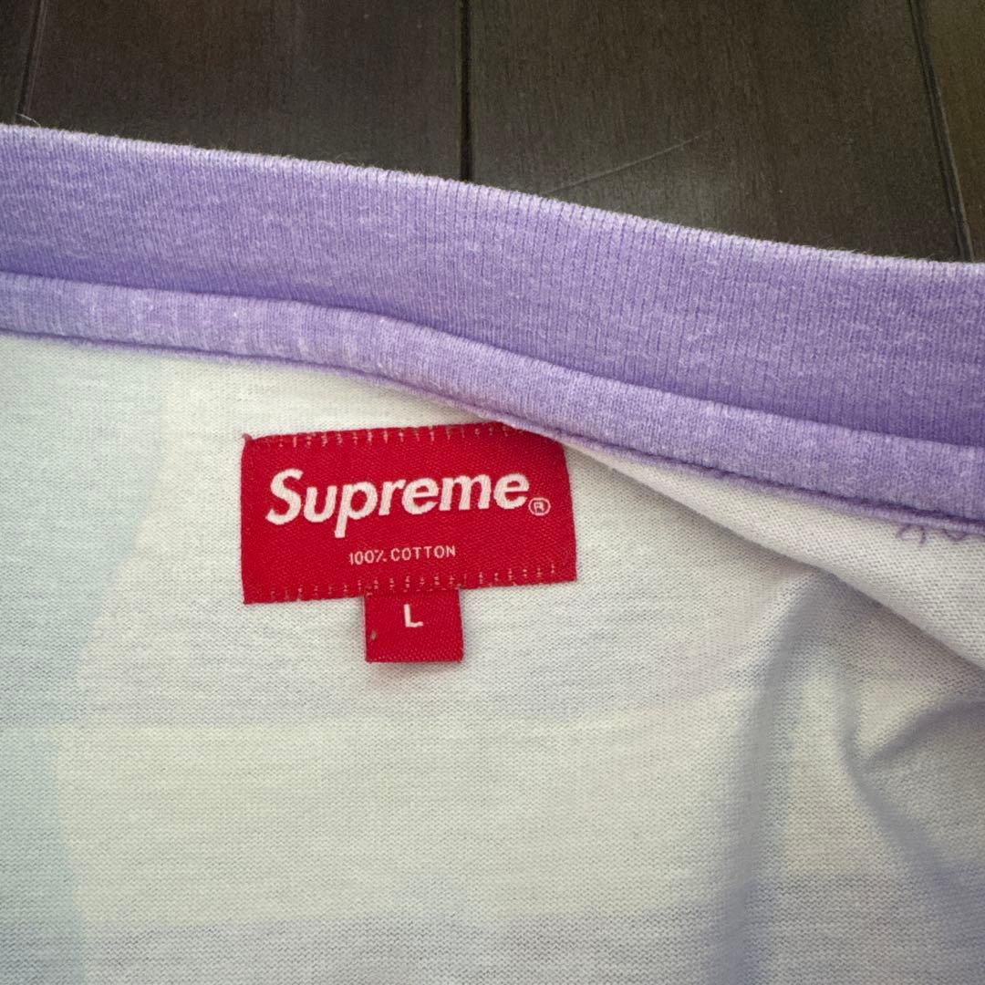 Supreme Fade Stripe L/S Top キムタク　L