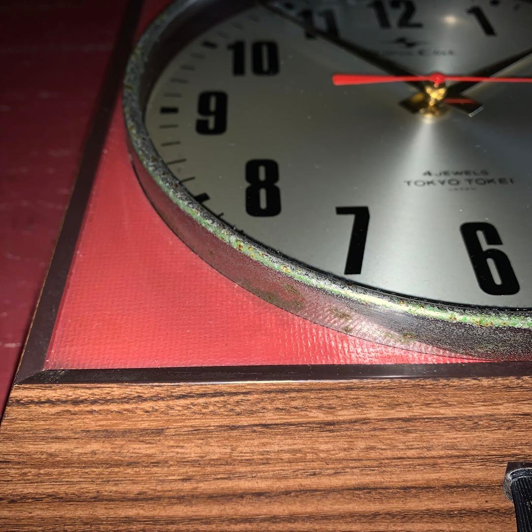 昭和レトロ　動作品　東京時計　Silicon Clock スペースエイジ　レア