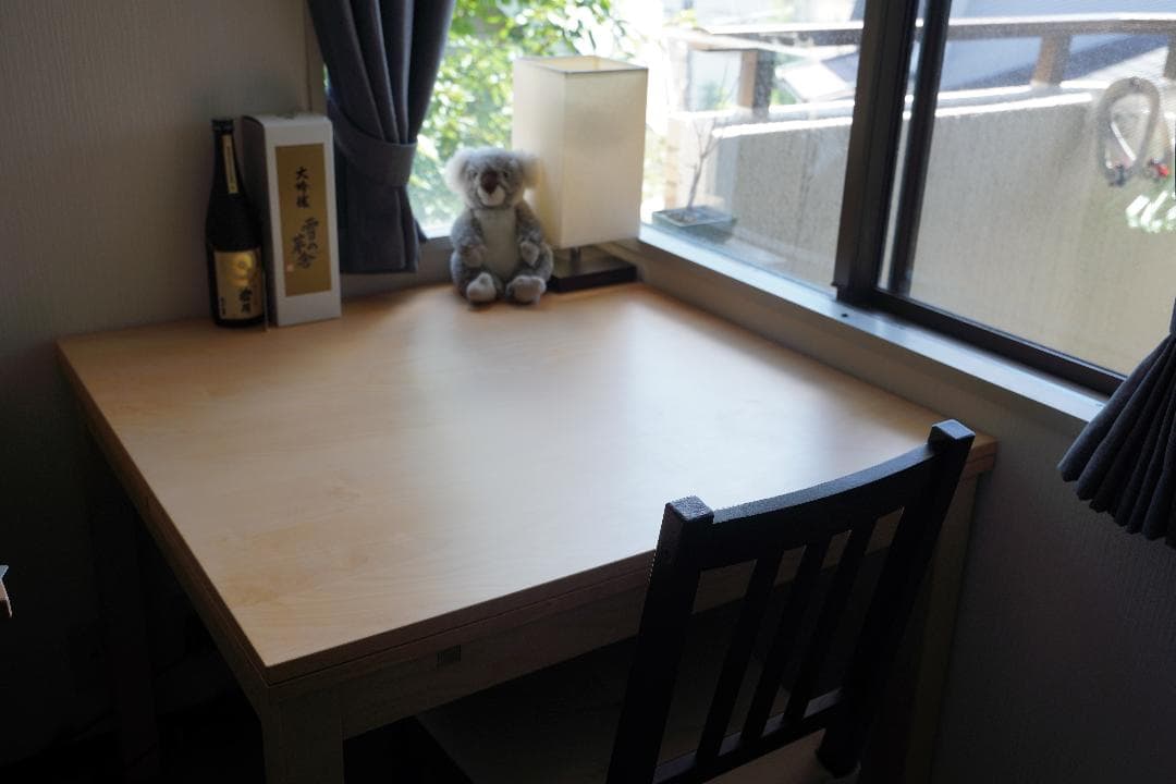 IKEA イケア BJURSTA ビュースタ　伸長式 エクステンションテーブル