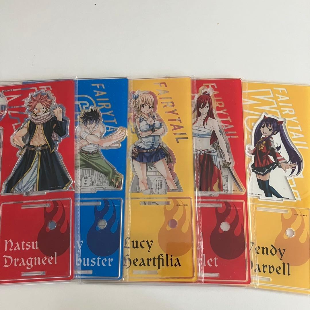 ジャイアントコーン×FAIRYTAIL アクリルスタンドセット 非売品