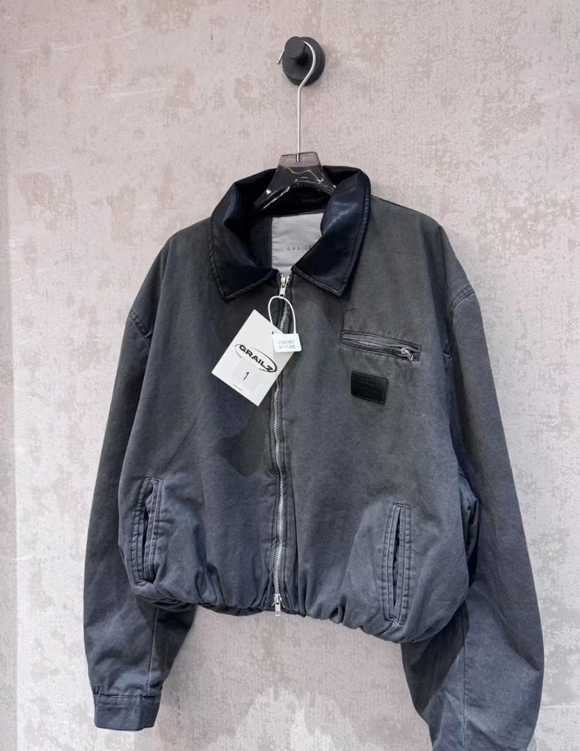 ✨Acne Studios ブラック ナイロンジャケット L 美品