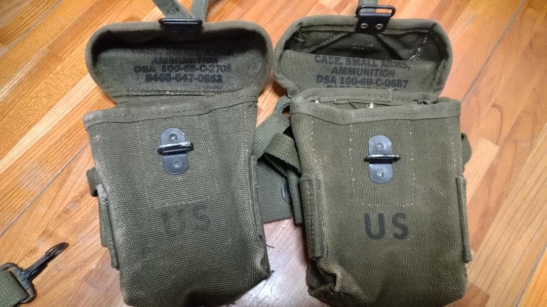 アメリカ軍　ベトナム戦争　実物　M-1956　個人装備セット