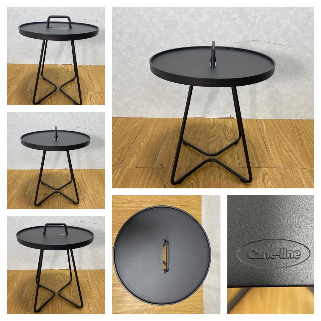 K♦1054 PIEDS NUS classic サイドテーブルスモールブラック