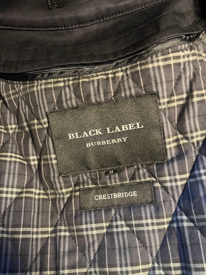 Burberry Black Label トレンチコート Mサイズブラック特価
