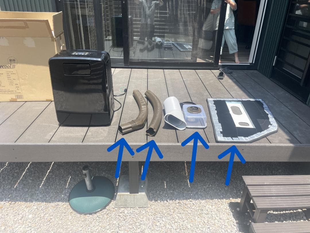 ナヴィック社 楽座クーラー クレクール III 車中泊　DIY