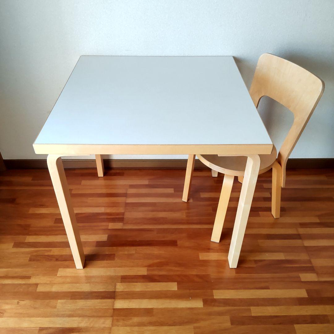 artek アルテック テーブル 81C ホワイト ラミネート アアルト