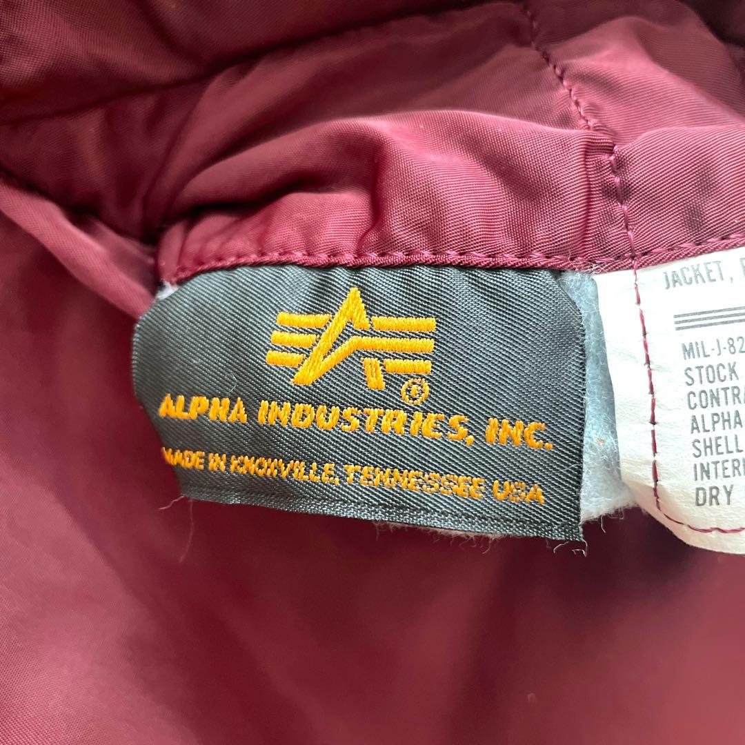 極美品 90s ビンテージ ALPHA MA-1 USA製 size M 短丈