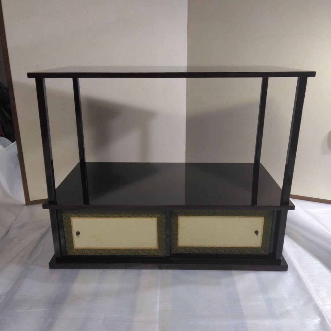 茶道具　紹鴎棚　溜塗り　組立式 高級良品