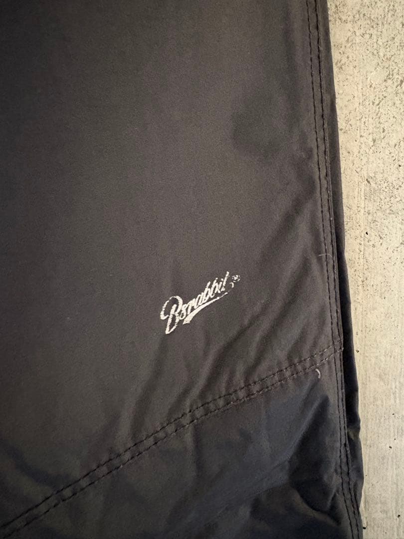 bsrabbit Jブルーフラワー スーパーワイドパンツ