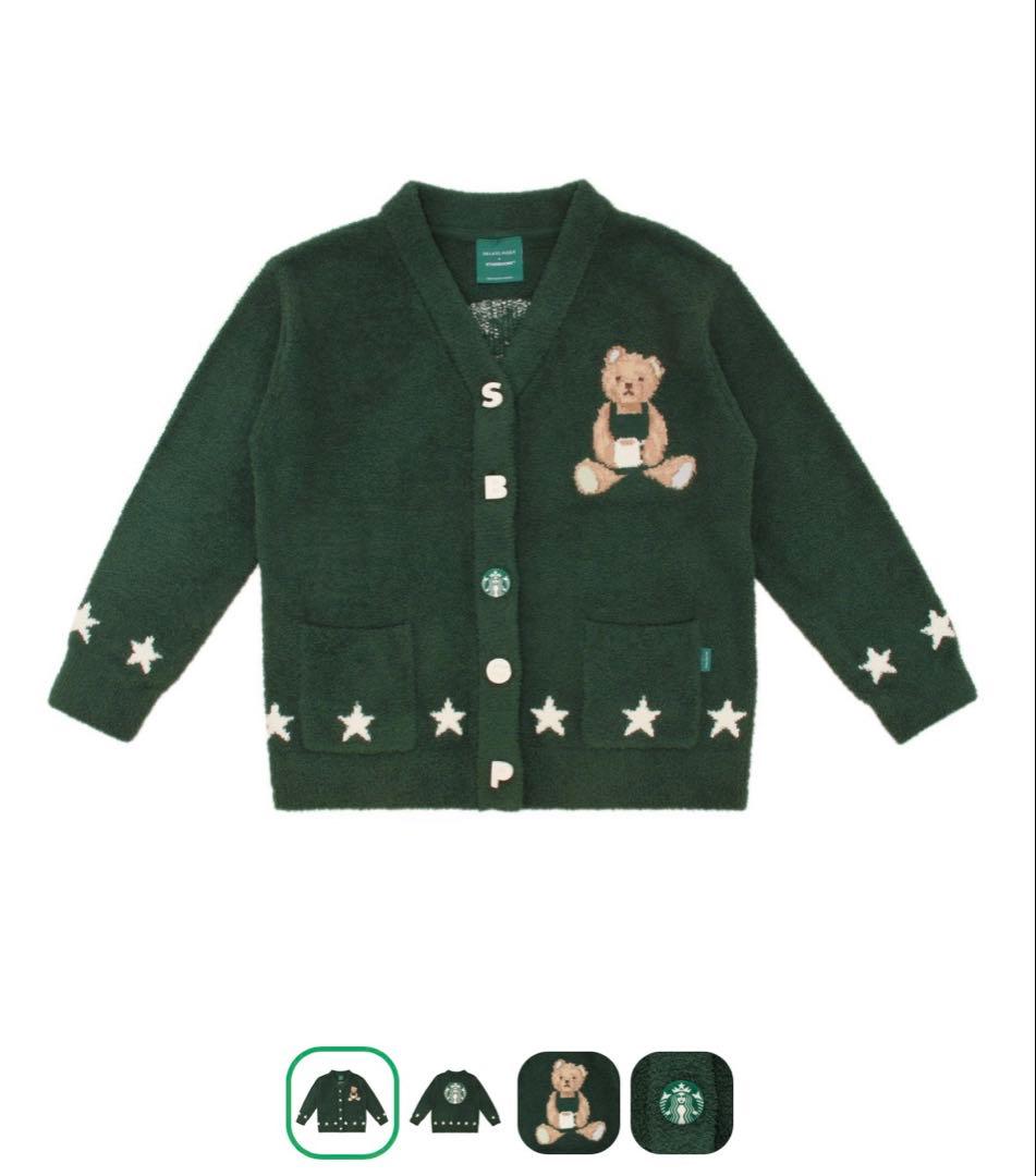 スタバ コラボ カーディガン ソックス セットアップ売り