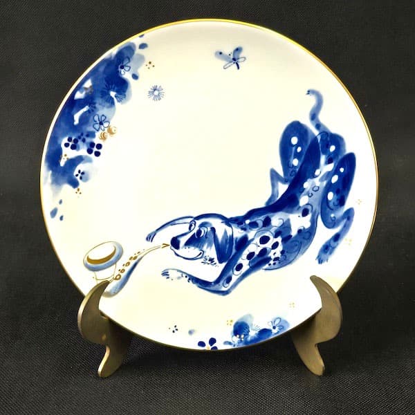 MEISSEN マイセン　イヤープレート2006年犬年　約19cm飾り皿　干支