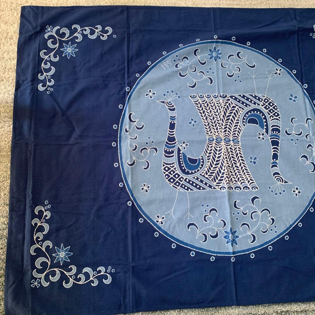 綿貫宏介　藍染　テーブルクロス マルチクロス　綿100％