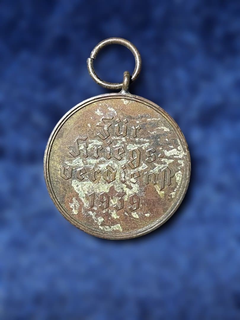 WW2　ドイツ軍　実物　二級戦功十字章メダル　(民間人用）