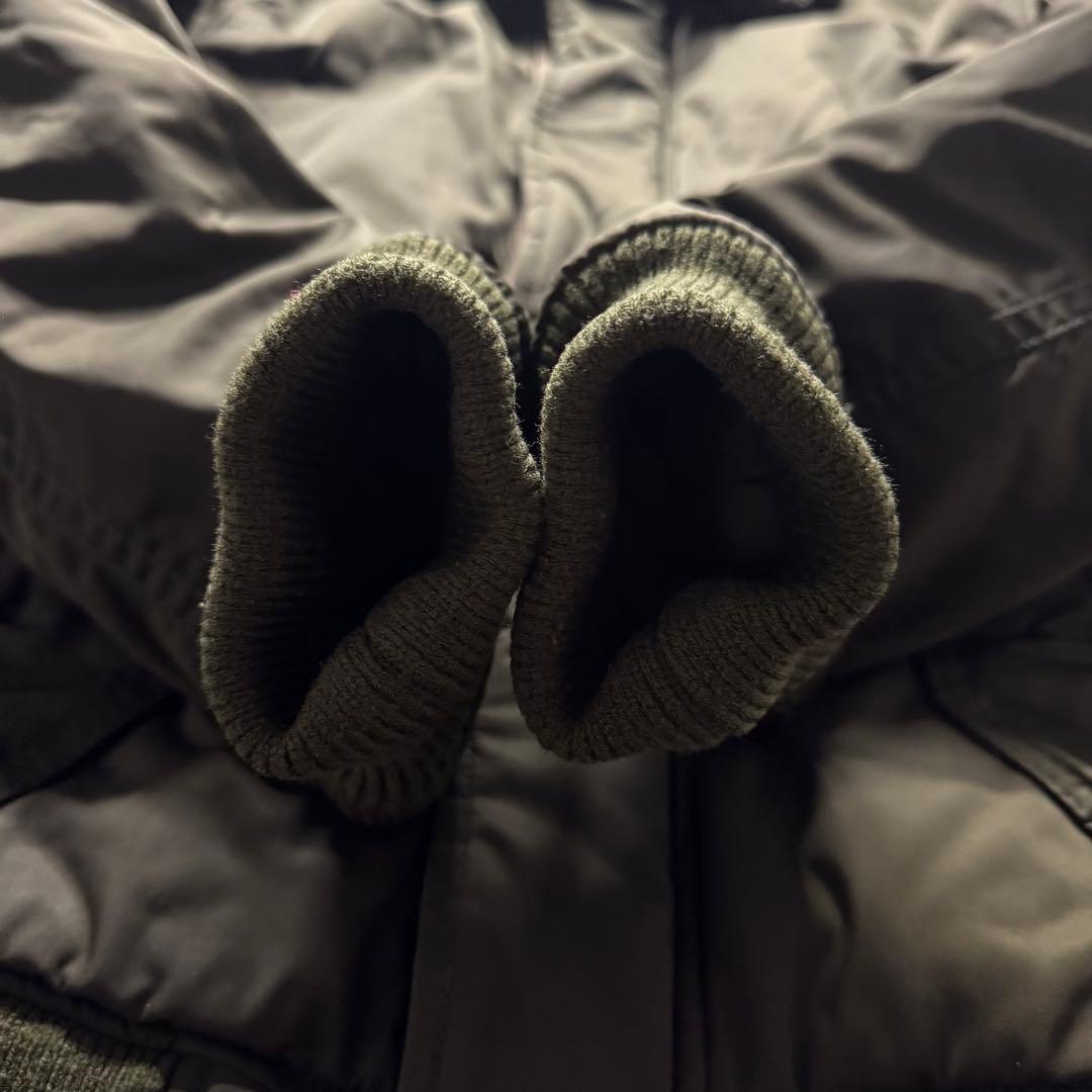 【00s archive】A&F M フライトジャケット　B-15 短丈　襟ボア