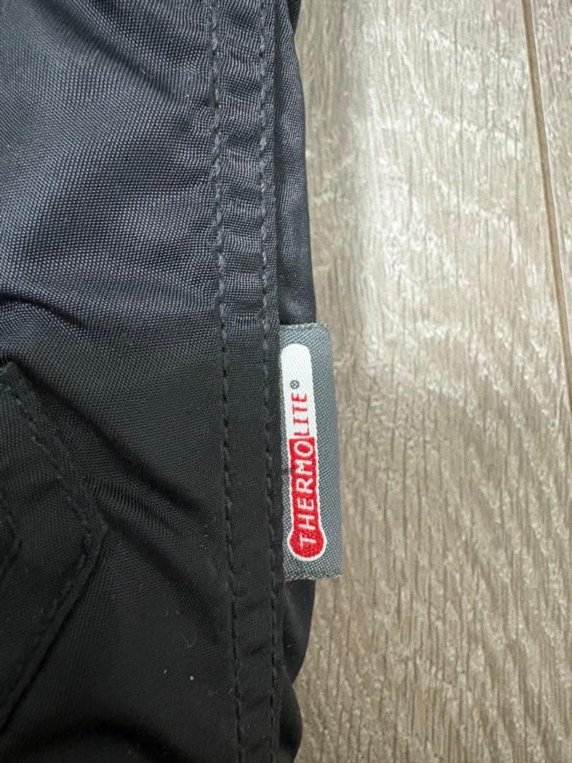 早い者勝ち！ALPHA INDUSTRIES フライトジャケット M黒 ナノユニ