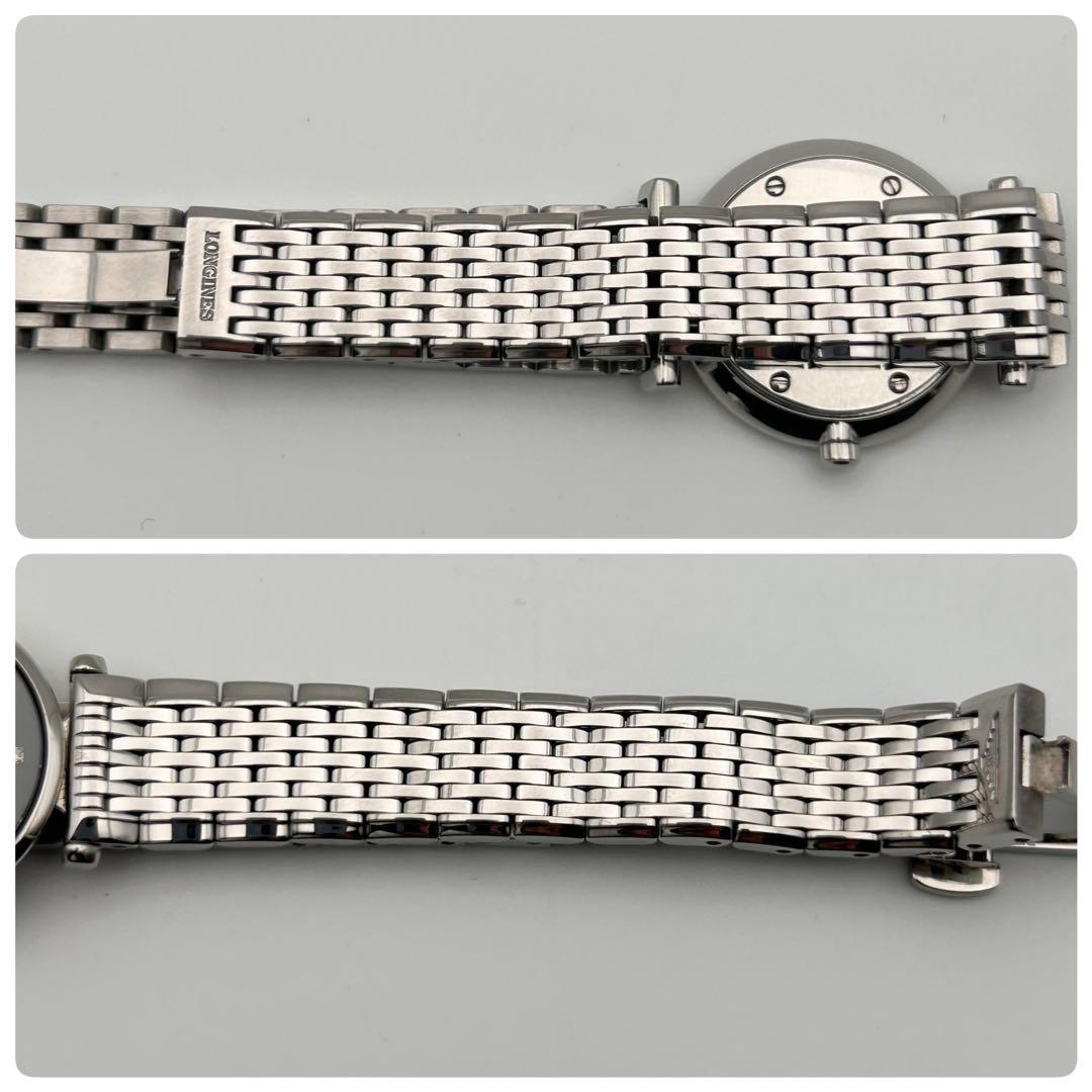 【稼働】LONGINES ロンジン レディース 12Pダイヤ ブラック文字盤