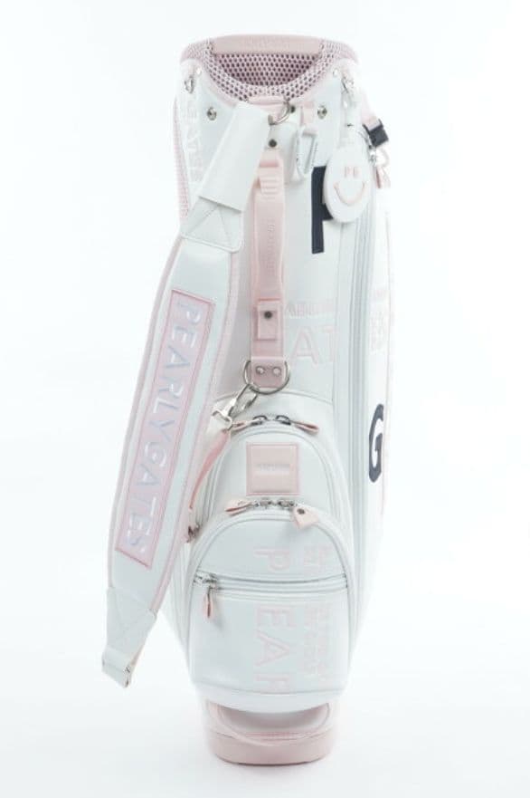 PEARLY GATES ゴルフバッグ 89 ホワイト・ピンク