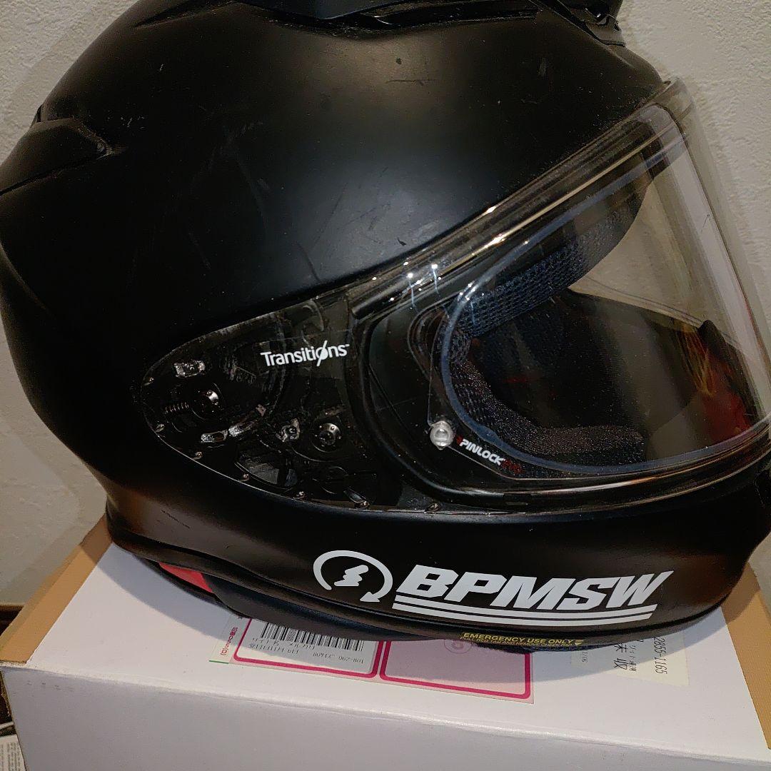 SHOEI Z-8 ＬサイズSHOEI フォトクロミックシールドCWR-F2付き