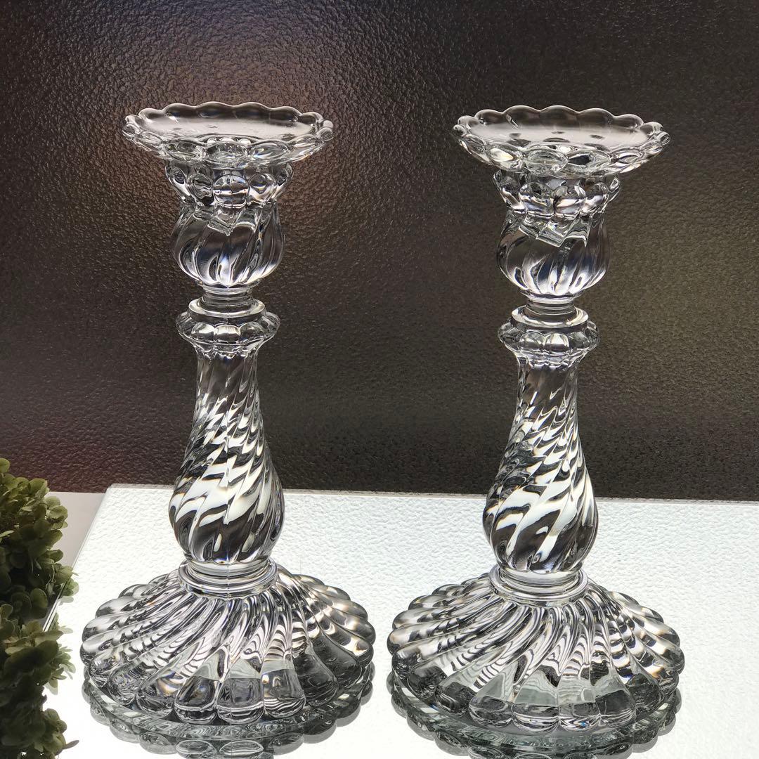 オールドバカラBACCARATバンブートゥース BambouTors★蝋燭立て★